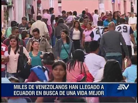 Situación de venezolanos que viven en Ecuador