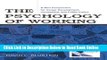 Read The Psychology of Working: A New Perspective for Career Development, Counseling, and Public