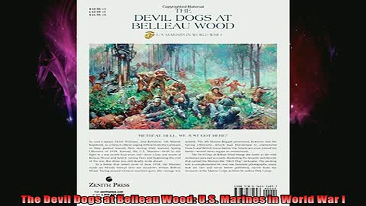 READ FREE FULL EBOOK DOWNLOAD  The Devil Dogs at Belleau Wood US Marines in World War I Full Free