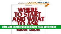 Read Where to Start and What to Ask: An Assessment Handbook  Ebook Free