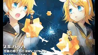 VOCALOID 音楽の捧げもの BWV1079 Bach The Musical Offering Canon 2 a 2 Violin in Unisono
