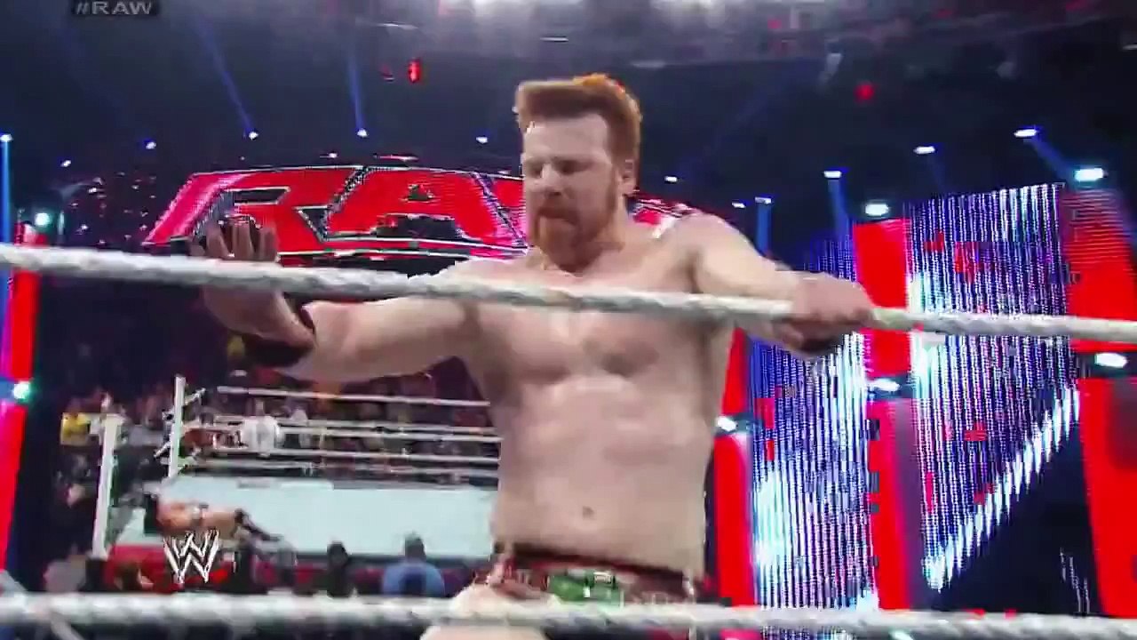 Daniel Bryan, Sheamus and John Cena vs  The Shield Raw, Jan  27, 2014