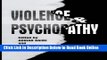 Read Violence and Psychopathy  Ebook Free