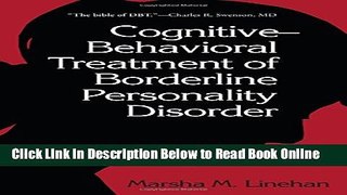 Read Cognitive-Behavioral Treatment of Borderline Personality Disorder  Ebook Free