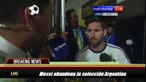 Lionel Messi announces retirement from international football after loss in Copa America final