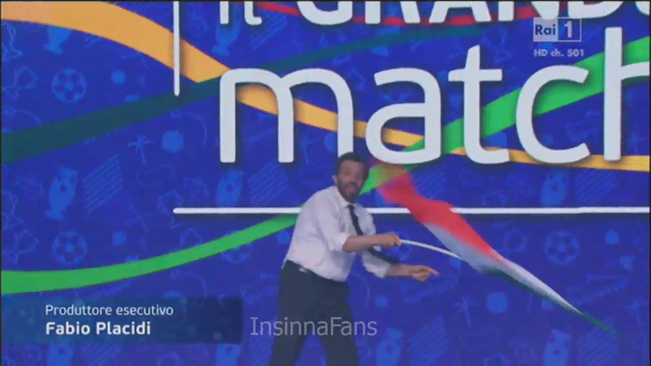 Al Grande Match si festeggia la vittoria dell'Italia sulla Spagna