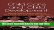 Read Child Care and Child Development: Results from the NICHD Study of Early Child Care and Youth