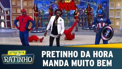 Pretinho da Hora manda muito bem