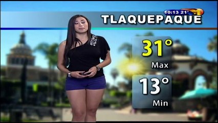 Susana Almeida Beautiful Mexican Weather Girl 27 03 2013