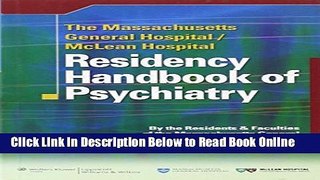 Read The Massachusetts General Hospital/McLean Hospital Residency Handbook of Psychiatry  Ebook