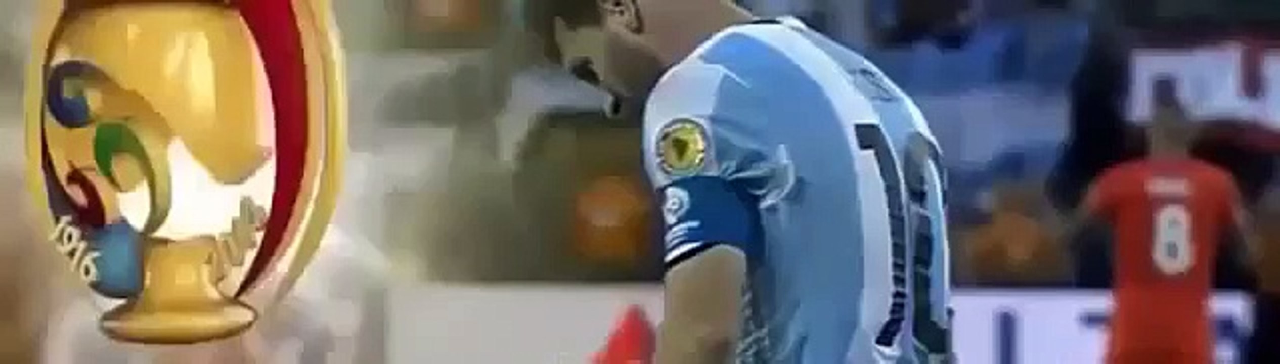 ضربات جزاء تشيلي والارجنتين 4-2 نهائي كوبا امريكا