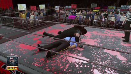 WWE 2K16 undertaker v big boss man highlights