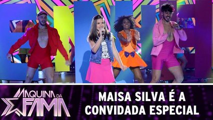 Maisa Silva é a convidada da noite