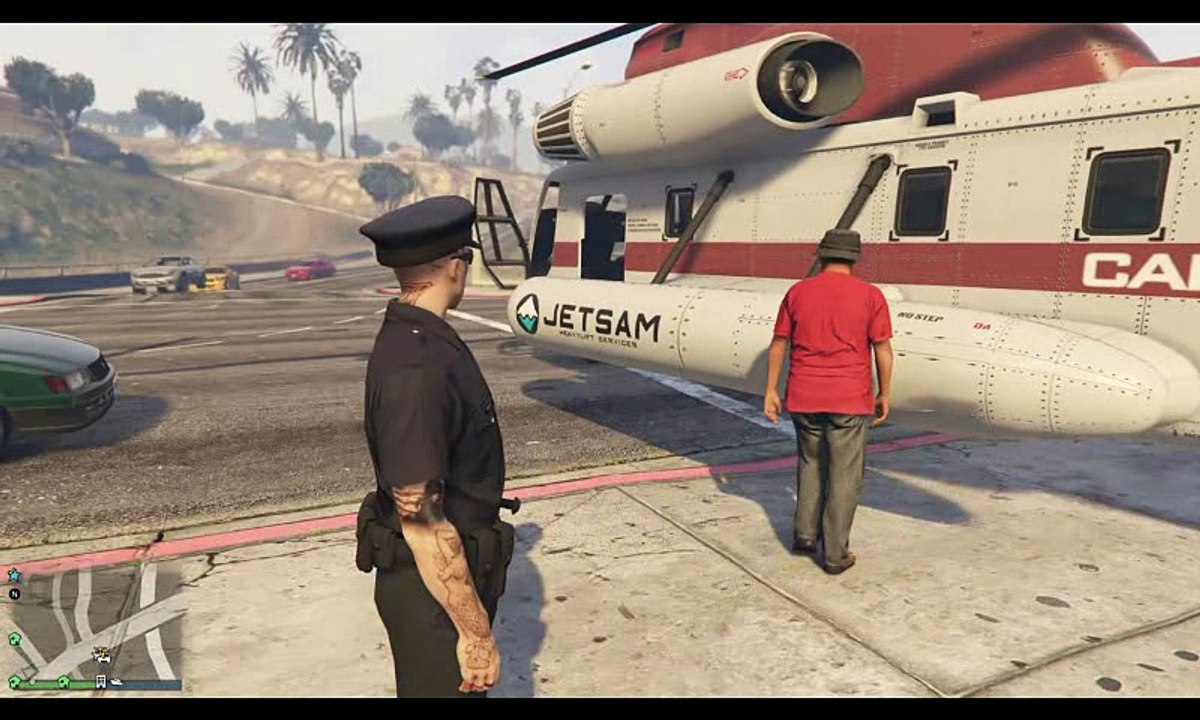 GTA 5 Online | Cargobob Frachtraum Glitch | 1.34 | PS4 Deutsch