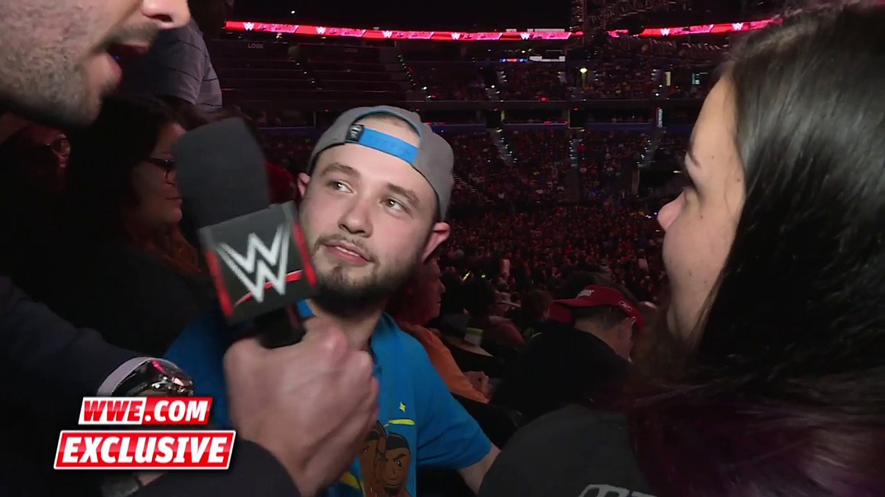 Watch as two members of the WWE Universe get engaged: Raw Fallout, June 27, 2016