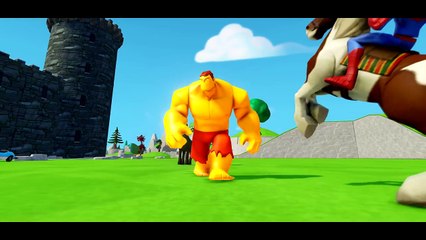 FUNNY HULK COLORS with Spiderman & Disney Pixar Cars Lightning McQueen - Kids video + Nursery Rhymes_2