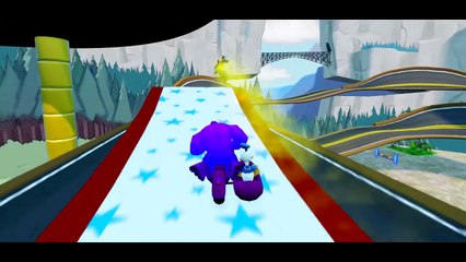 FUNNY HULK COLORS with Spiderman & Disney Pixar Cars Lightning McQueen - Kids video + Nursery Rhymes_10