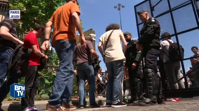 Manifestation anti-loi Travail: des fouilles pour éviter de nouveaux débordements