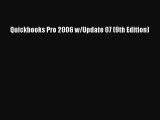 Download Quickbooks Pro 2006 w/Update 07 (9th Edition) PDF Online