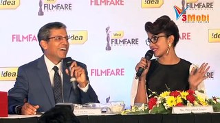 59TH IDEA FILMFARE AWARDS 2013 Press Conference Priyanka Chopra Tarun Rai Rajat Mukarji