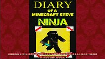 FREE DOWNLOAD  Minecraft Diary of a Minecraft Steve Ninja An Unofficial Minecraft Book  DOWNLOAD ONLINE