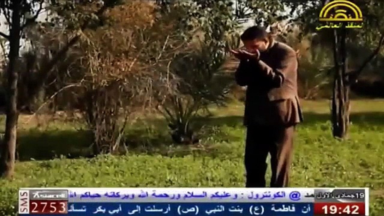 الشاعر ميثم الطفيلي - تباوع عل نجم زينب بقت ساعات