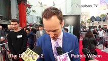 Director James Wan & Patrick Wilson at The Conjuring 2 premiere on Fabulous TV