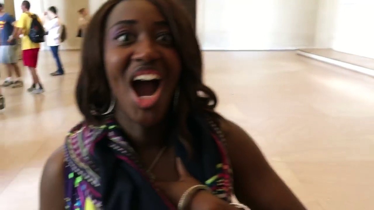 Chanter l'hymne américain en plein musée : Go USA ! Lincoln Memorial