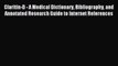 Read Claritin-D - A Medical Dictionary Bibliography and Annotated Research Guide to Internet