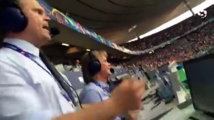 Iceland commentator hilariously loses control during live broadcast of Euro 2016 game