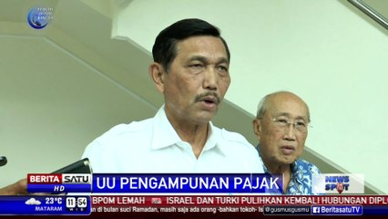 Luhut: Sistem Database Canggih Disiapkan untuk Tax Amnesty