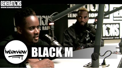 Black M - Interview (Live des studios de Generations)