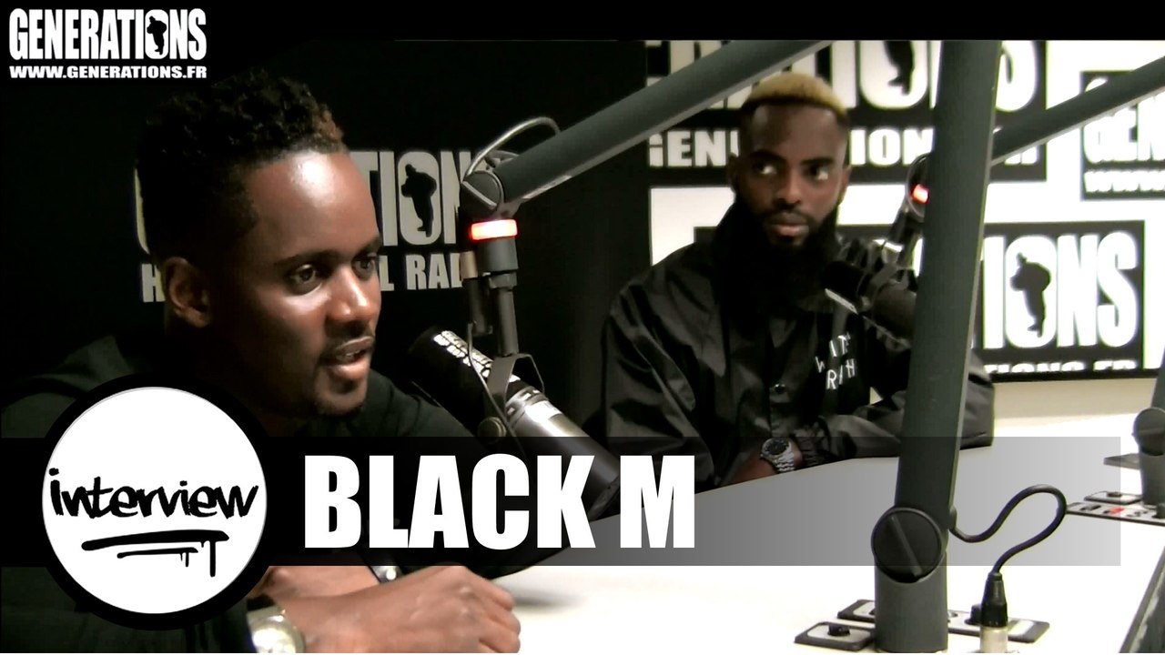 Black M - Interview (Live des studios de Generations)