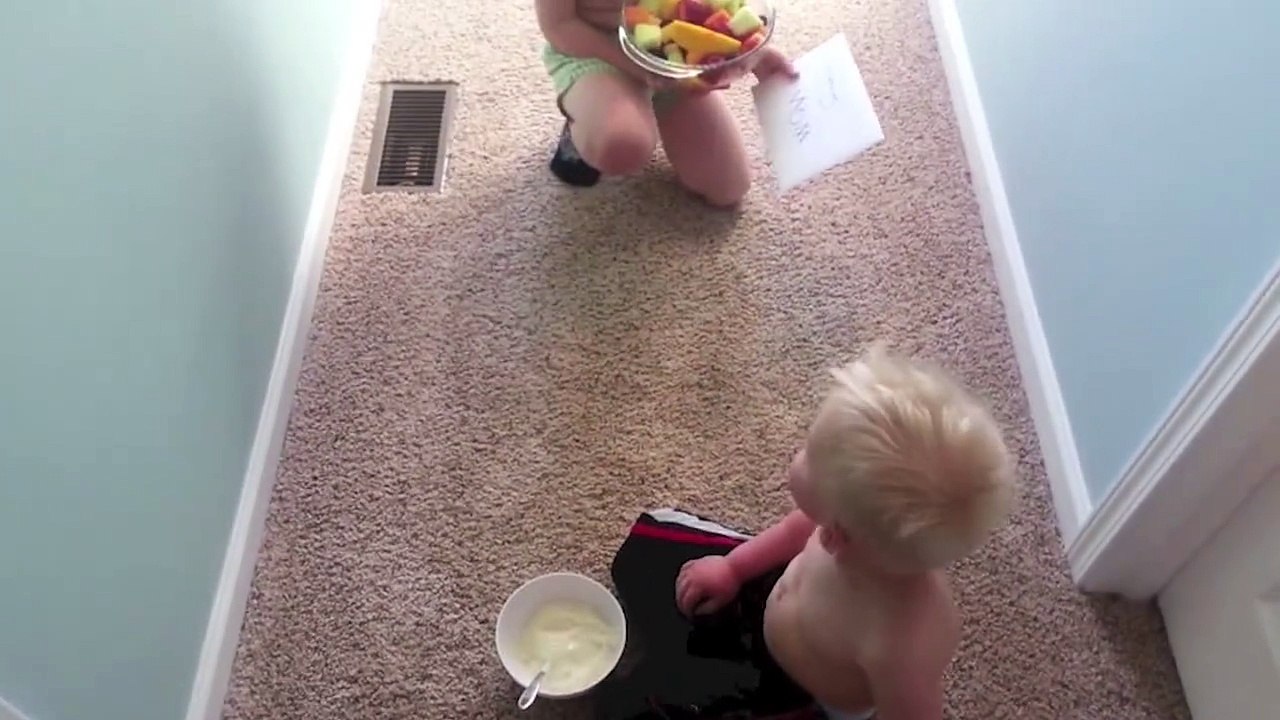 Quand tu veux faire une surprise à maman mais que tu gaches tout! ahaha