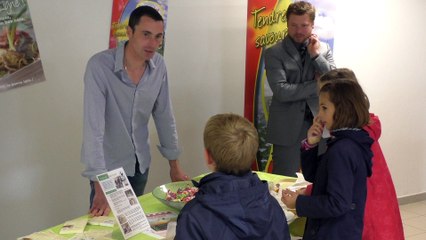 reportage sur le partenariat entre les établissements Pollet et la société API Restauration