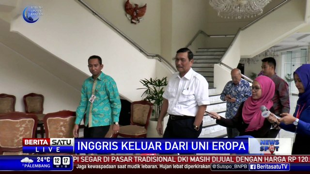 Luhut: Kondisi Ekonomi Indonesia dapat Menarik Inggris Berinvestasi