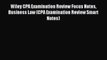 [PDF] Wiley CPA Examination Review Focus Notes Business Law (CPA Examination Review Smart Notes)