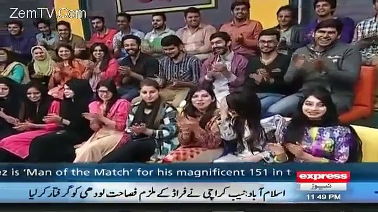 "..Nasir Chinyoti Best In Khabardar.." - Adnan...