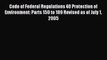 Download Code of Federal Regulations 40 Protection of Environment: Parts 150 to 189 Revised