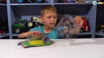 Видео для детей - Черепашки Ниндзя. Распаковка и обзор Шреддера от Игорька. Shredder TMNT Toys