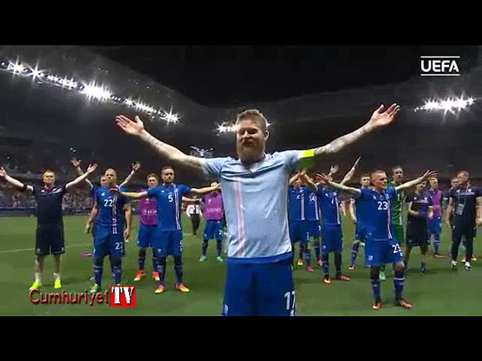 İzlanda taraftarlarının tezahüratının anlamı ne?