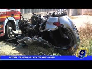 Laterza |  Tragedia sulla via del mare, 6 vittime