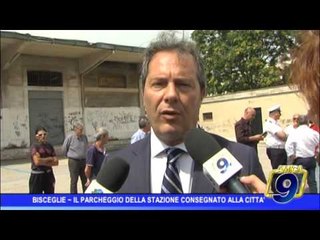 Bisceglie |  Il parcheggio della stazione consegnato alla città