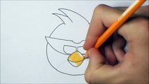 How to Draw Red Bird (Angry Birds Space)