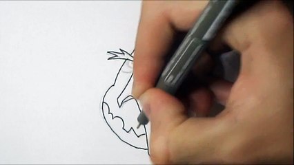 How to Draw Angry Birds Space Eagle