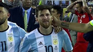 Lionel Messi emotional after heartbreaking loss in Copa America final HD