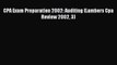 [PDF] CPA Exam Preparation 2002: Auditing (Lambers Cpa Review 2002 3) Read Online