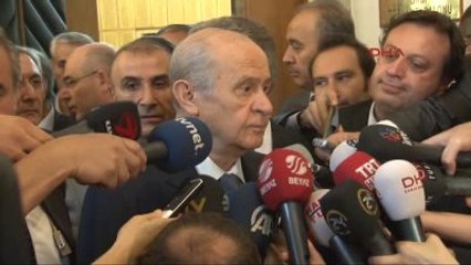 MHP Lideri Bahçeli, Grup Toplantısının Ardından Gazetecilerin Sorularını Yanıtladı