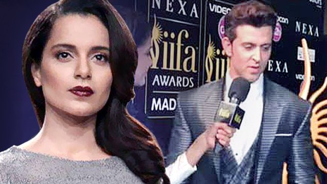 Hrithik Roshan Taunts Kangana Ranaut At IIFA 2016