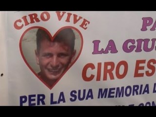 Napoli - Il Parco di Scampia sarà intitolato a Ciro Esposito (27.06.16)
